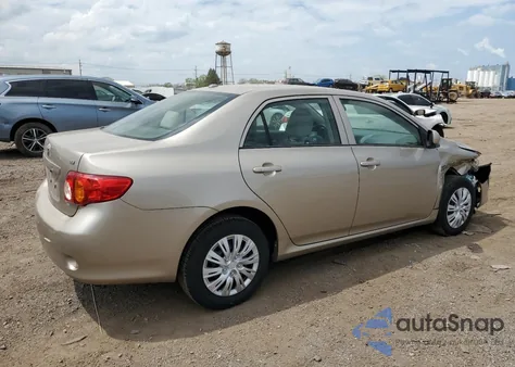 2009 Toyota Corolla Base из США, поврежденный, VIN 1NXBU40E79Z154075